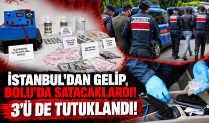 Bolu’da sahte altın operasyonu: 3 tutuklu