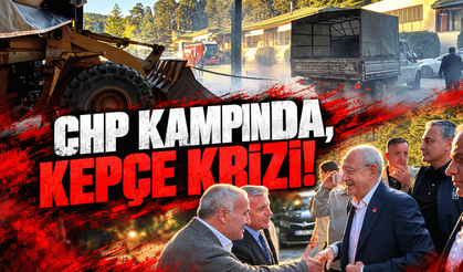 Bolu'daki CHP kampında "kepçe" krizi yaşandı!