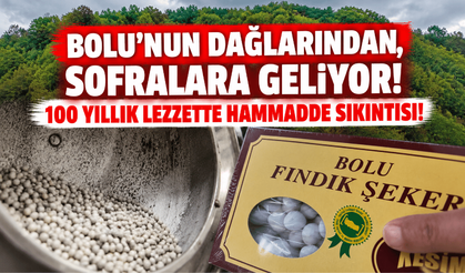Bolu'nun 100 yıllık fındık şekeri, hammadde sıkıntısı çekiyor
