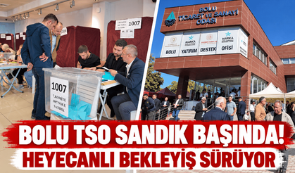Bolu Ticaret ve Sanayi Odası’nda seçim sürüyor