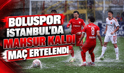Ümraniyespor-Boluspor maçı ertelendi