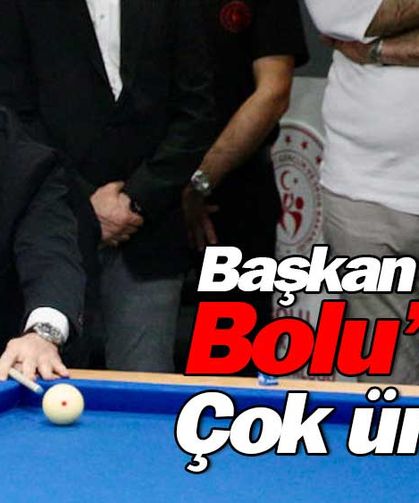 Başkan Ercan, Bolu’dan çok ümitli!