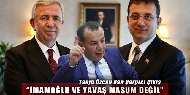 TANJU ÖZCAN ÇARPICI ÇIKIŞ