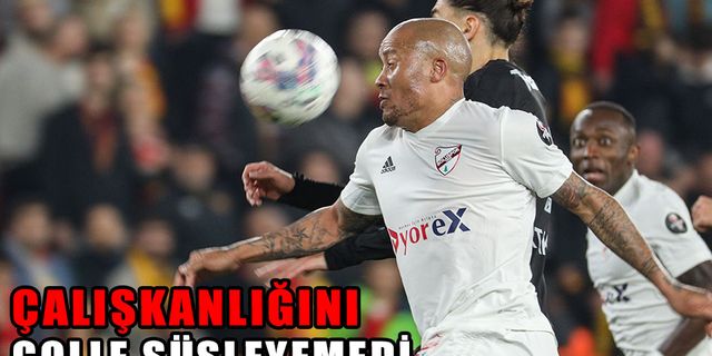 DİNO, ÇALIŞKANLIĞINI GOLLE SÜSLEYEMEDİ