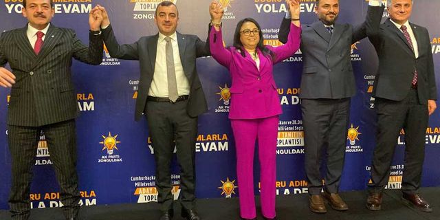 Zonguldak'ta AK Parti Milletvekili Adayları Tanıtıldı