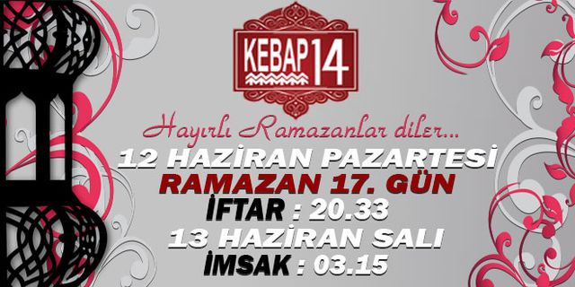 Bolu İçin İftar Vakti-20.33