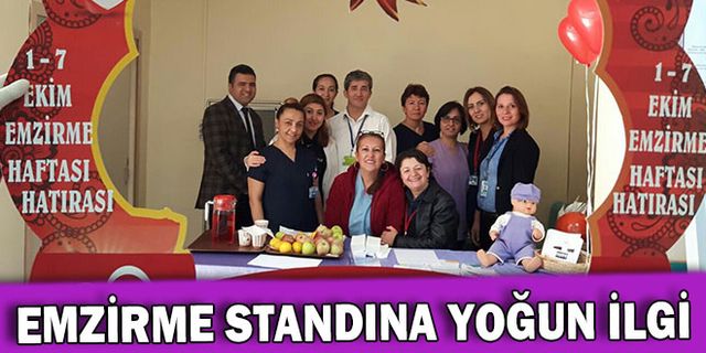 EMZİRME STANDINA YOĞUN İLGİ