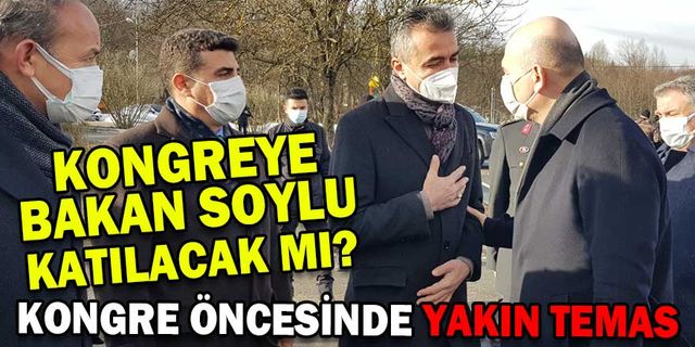 DOĞANAY BAKAN SOYLU İLE GÖRÜŞTÜ