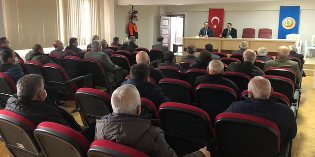 ŞABAN BIYIKLI KOOPERATİF BAŞKANLARIYLA TOPLANTI YAPTI
