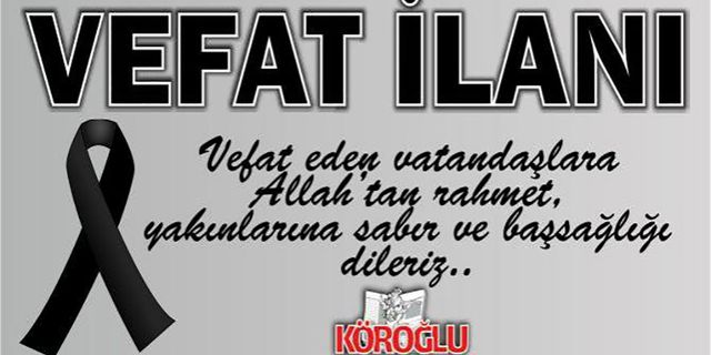 Vefat Edenler (14 Eylül 2021)