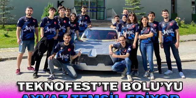 TEKNOFEST’TE BOLU’YU AYVAZ ELEKTROMOBİL TEMSİL EDİYOR
