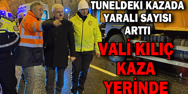 BOLU DAĞI TÜNELİ’NDE FECİ KAZA: 1 ÖLÜ – 6 YARALI