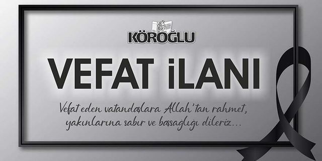 Vefat İlanları (05.02.2023)