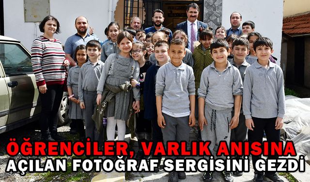 ÖĞRENCİLER, VARLIK ANISINA AÇILAN FOTOĞRAF SERGİSİNİ GEZDİ