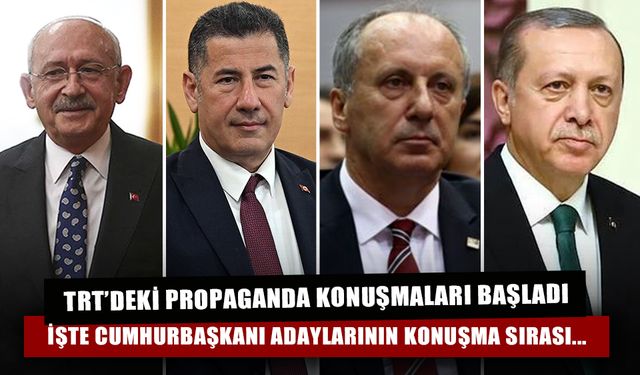 TRT’DEKİ PROPAGANDA KONUŞMALARI BAŞLADI