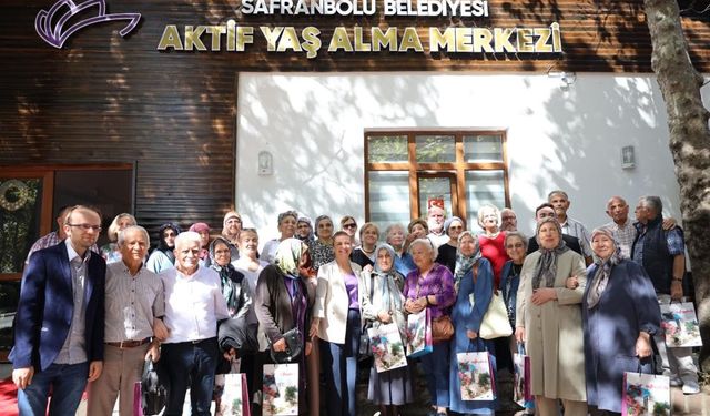 Safranbolu'da Dünya Yaşlılar Günü kutlaması