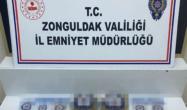 Zonguldak'ta uyuşturucu operasyonunda 1 tutuklama