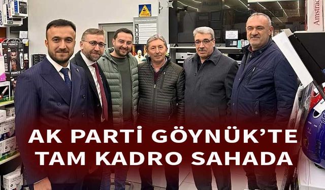 Göynük AK Parti İGM adayları, Mehmet Demiröz'ün yanında