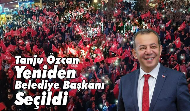 Tanju Özcan, yeniden belediye başkanı seçildi