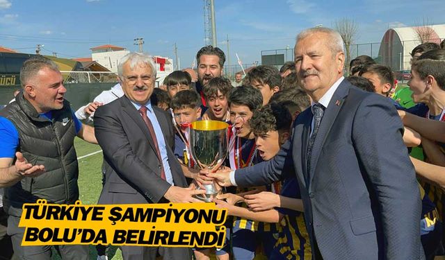 U14'ü Türkiye Şampiyonu Bolu’da belirlendi
