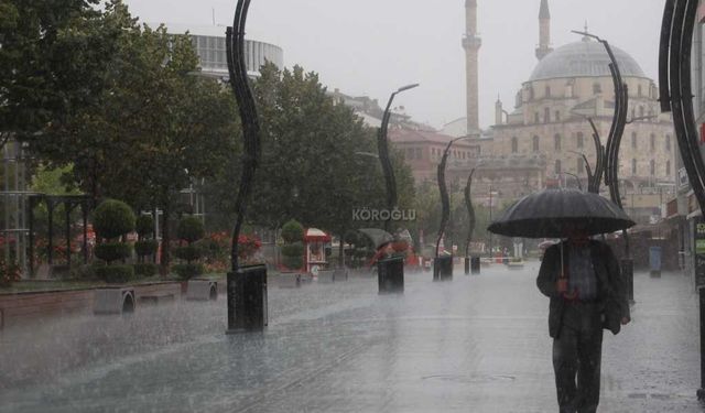 Bolu’ya gök gürültülü sağanak uyarısı