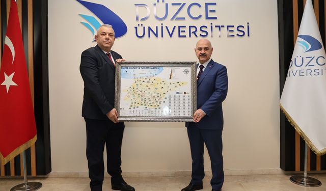 Düzce’nin kültür ve turizm değerleri haritası