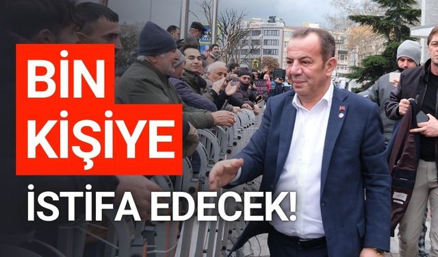Tanju Özcan, bin kişi sokağa çıkarsa istifa edecek