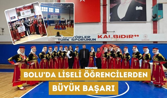 Bolu'da öğrencilerden büyük başarı