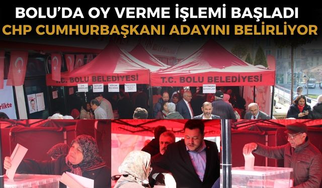 CHP’nin Cumhurbaşkanlığı adaylığı ön seçiminde oy kullanma işlemi başladı