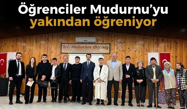 Öğrenciler Mudurnu’yu yakından öğreniyor