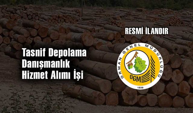 Tasnif Depolama Danışmanlık Hizmet Alımı İşi