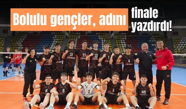 Küçük Erkekler Voleybol Türkiye Grup Müsabakaları Bolu’da Sona Erdi