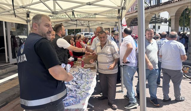 Sel felaketinin yaşandığı Bozkurt'ta hayatını kaybedenler için mevlit okutuldu