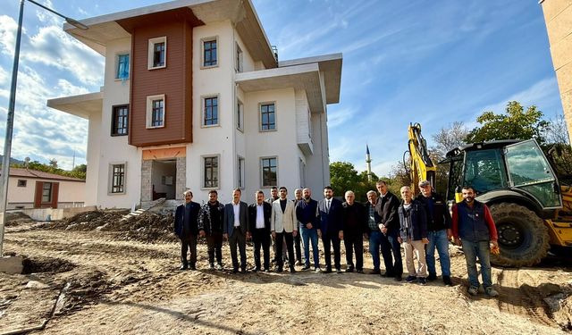 AK Parti Karabük heyetinden Ovacık'ta inceleme