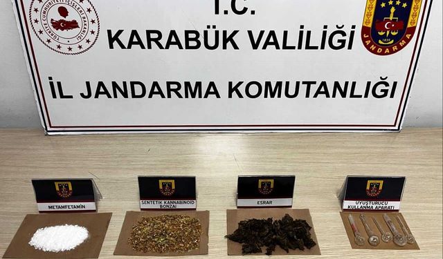 Karabük'te uyuşturucu operasyonunda 2 zanlı tutuklandı