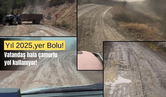 2025 yılında, Bolu’da yollara toprak seriliyor!