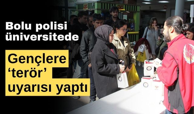 Üniversite öğrencilerine ‘terör’ bilgilendirmesi yapıldı