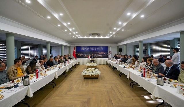 KARDEMİR Yönetim Kurulu Başkanı Oflaz, gazetecilerle buluştu: