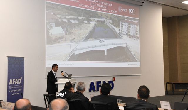 Kastamonu'nun afet riskleri değerlendirildi