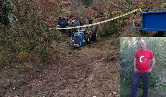 Kastamonu’da devrilen traktörün sürücüsü hayatını kaybetti