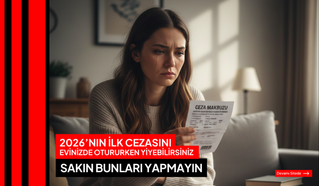 2026’nın ilk cezasını evinizde otururken yiyebilirsiniz