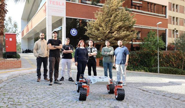 Uzay keşfi için yerli robot