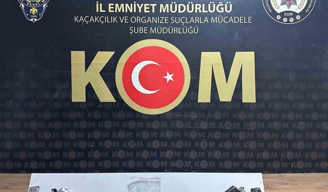Polisten 4 ayrı operasyon: 8 ruhsatsız silah ele geçirildi, 4 şüpheli gözaltına alındı