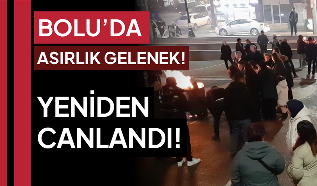 Asırlık kandil geleneği Bolu'da yeniden canlandı