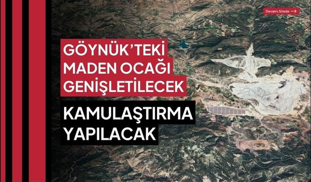Göynük’teki kömür ocağı genişletiliyor, ÇED olumlu kararı verildi!