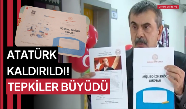 Karnede, Atatürk'ün kaldırılması tepkilere yol açtı: “Atatürk'ü seviyoruz”