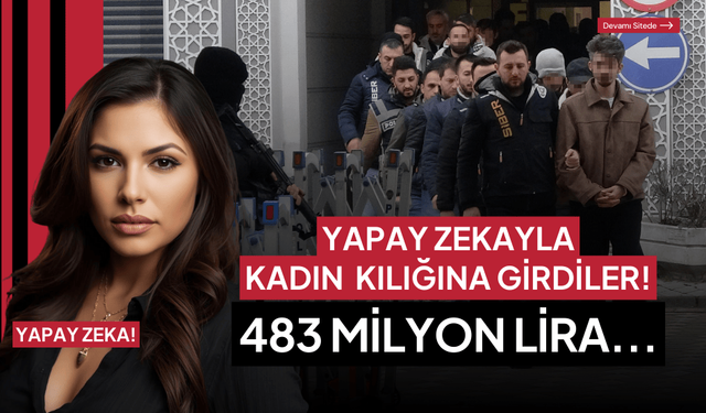 Yapay zeka ile kadın kılığına girip, ağlarına çektiler!