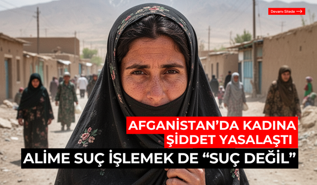 Afganistan’da alime suç işlemek de kadına dayak da serbest!