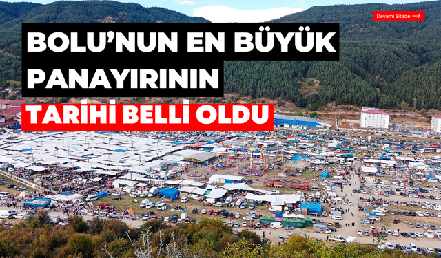Geleneksel Gerede hayvan ve emtia panayırının tarihi belli oldu