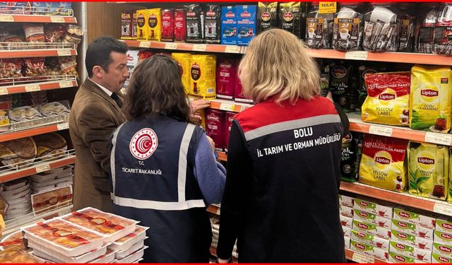 Ramazan öncesi Bolu’da gıda alarmı